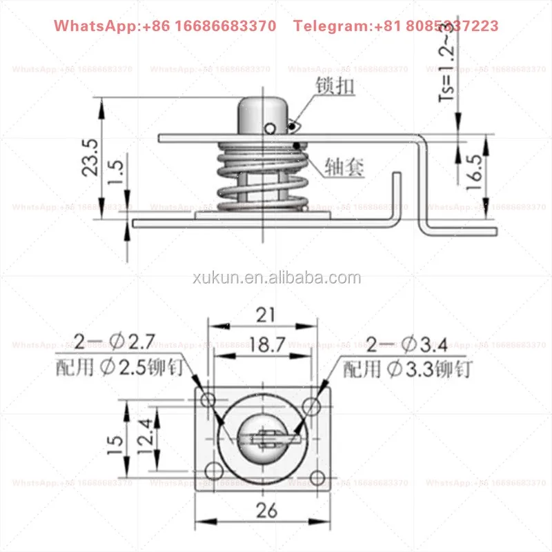 Concealed Push-to-Close Latch Spring Open Small Lock Same Size A4-20-501-10 SOUTHCO  10pcs