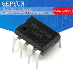 2PCS W25Q128FVIQ 25Q128FVIQ W25Q128 DIP8 new In Stock