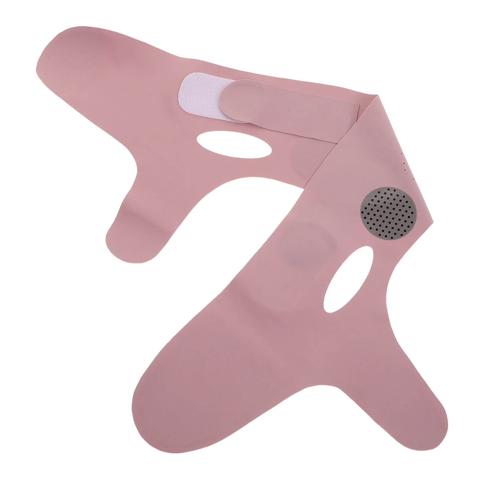 قناع رفع أرجواني قابل لإعادة الاستخدام، شريط رفع الذقن للنساء، حزام شد الوجه، جهاز شد البشرة، مخفض الذقن المزدوج #3