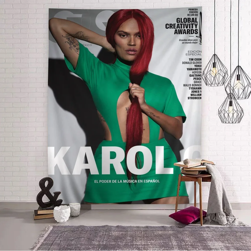 K-Karol نسيج حائط كلاسيكي ، G مغني ، تصنعه بنفسك ، غرفة المعيشة ، المنزل ، ديكور النوم ، فن جداري