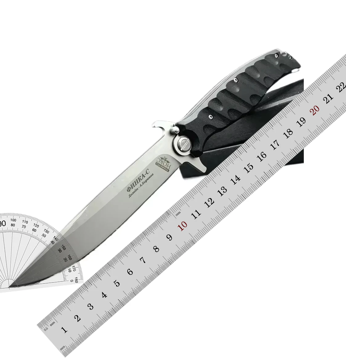 Russia HOKC D2 Steel Knife G10 Handle Ball Bearing Folding Knife Hunting Survival EDC Tool Tactical Rescue Utility Knife