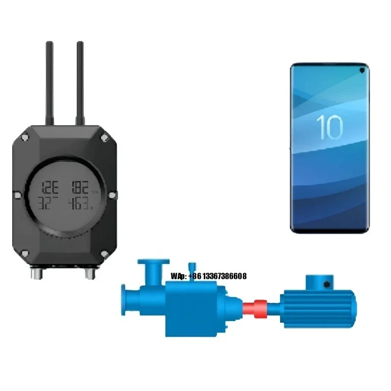 Smart Data Acquisition System for Equipment Health Monitoring Vibration Temperature Rpm Pressure Monitoring Sensor