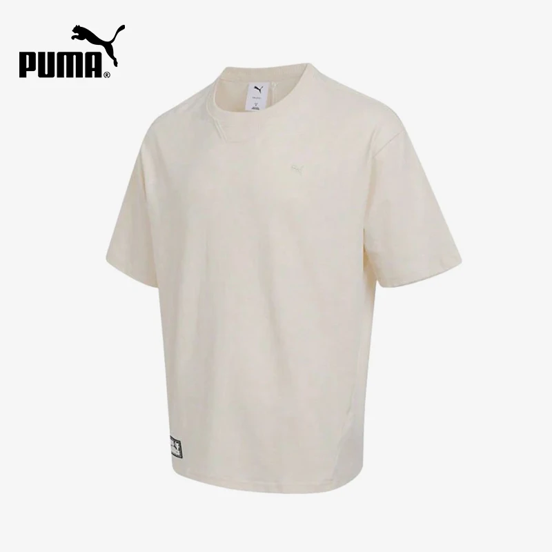 Puma genuine SELECT round neck short sleeved T-shirt for men and women casual T-shirt short sleeved 631558-87