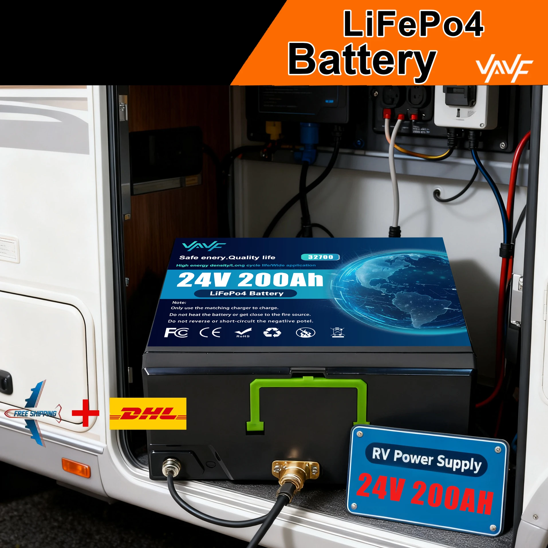 Lifepo4 Battery 24V…