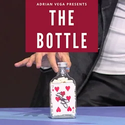 The Bottle by Adrian Vega Magic Tricks Magician Close Up Illusions Gimmicks Comedy Signed Card Appearing in Sealed Bottle Magia