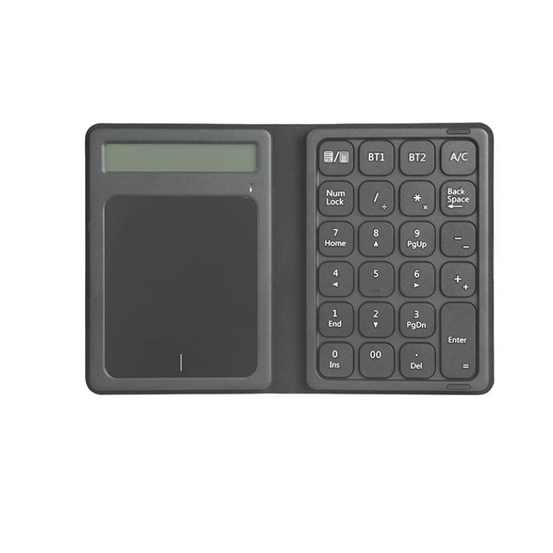Folding Wireless  Bluetooth -compatible Numeric Keyboard Laptop Computer Multi-Gesture Touchpad Mouse External Number Keypad