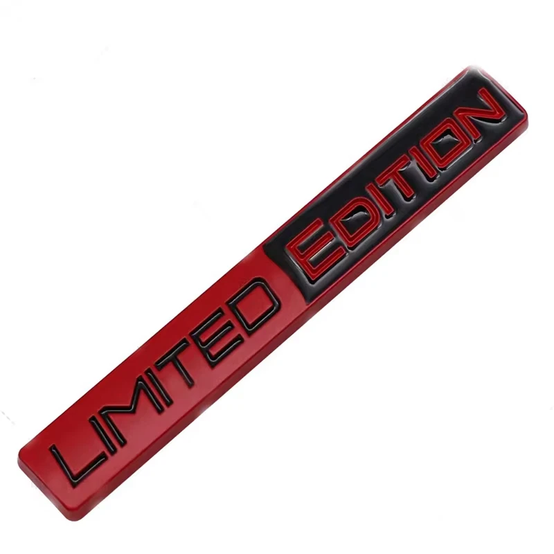 1pcs Modified standard LIMITED EDITION metal car sticker tail sticker for BMW Ford Mercedes Volkswagen Tesla Honda FIAT Mazda