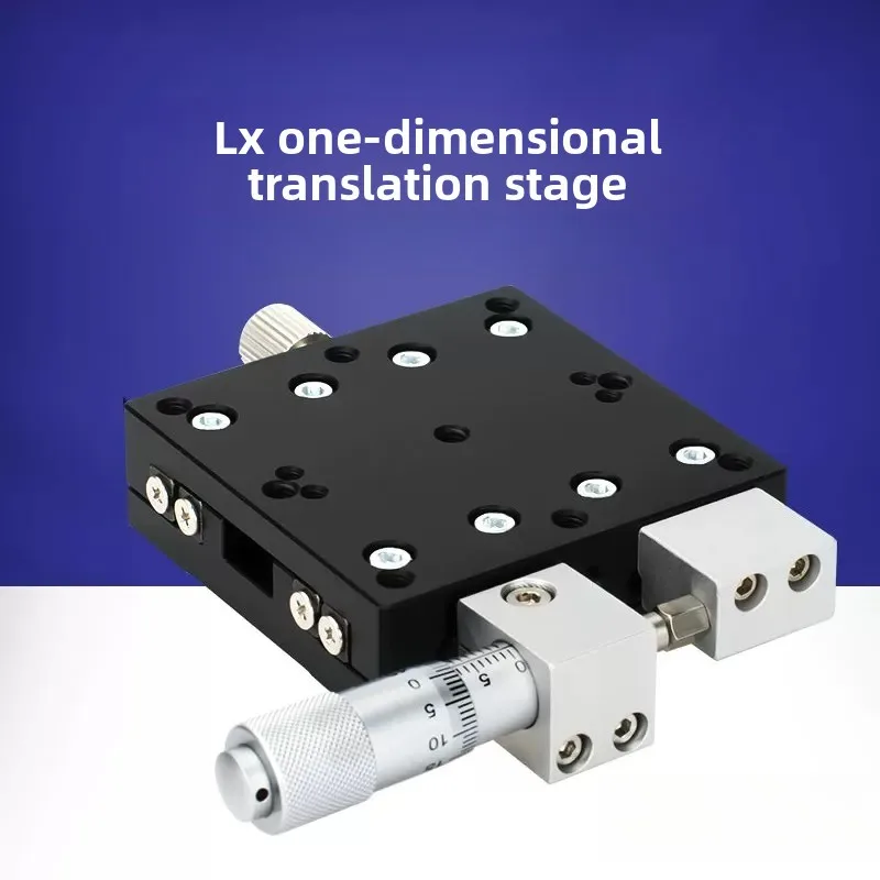 Manual Linear Stage LX40 X Axis Optical Precision Sliding Table 0.01mm