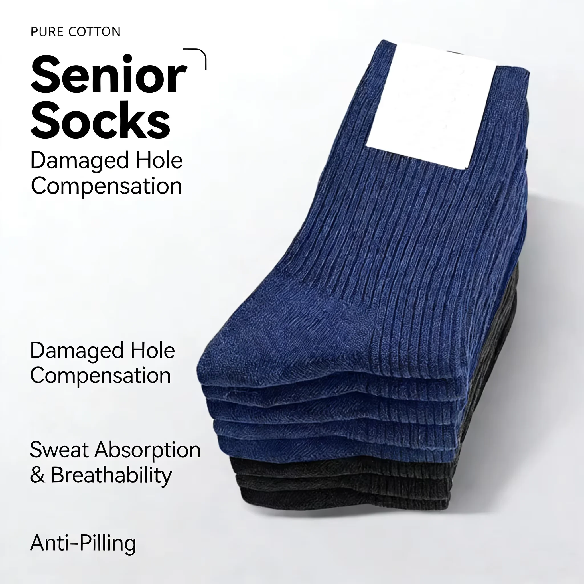 

Men's labor protection socks are wear-resistant and suitable for all seasons. They are sturdy and durable for work on constructi