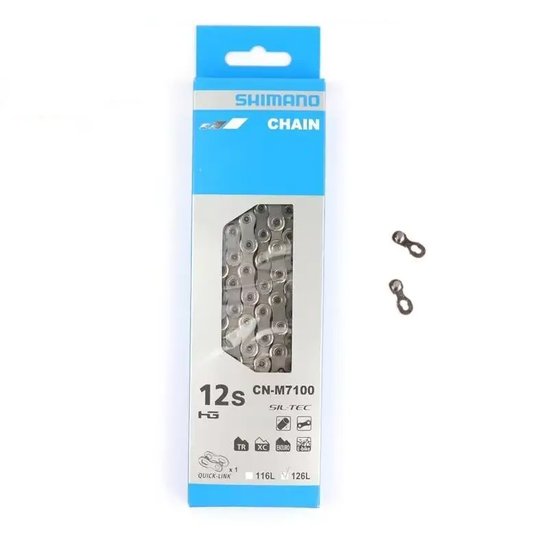 SHIMANO 9/10/11/12 Speed Bike Chain HG53 HG54 HG95 HG701 M8100 Road MTB Bicycle Chain 116/126 Links Bike Chain 8v 9v 10v 11v 12v images - 6