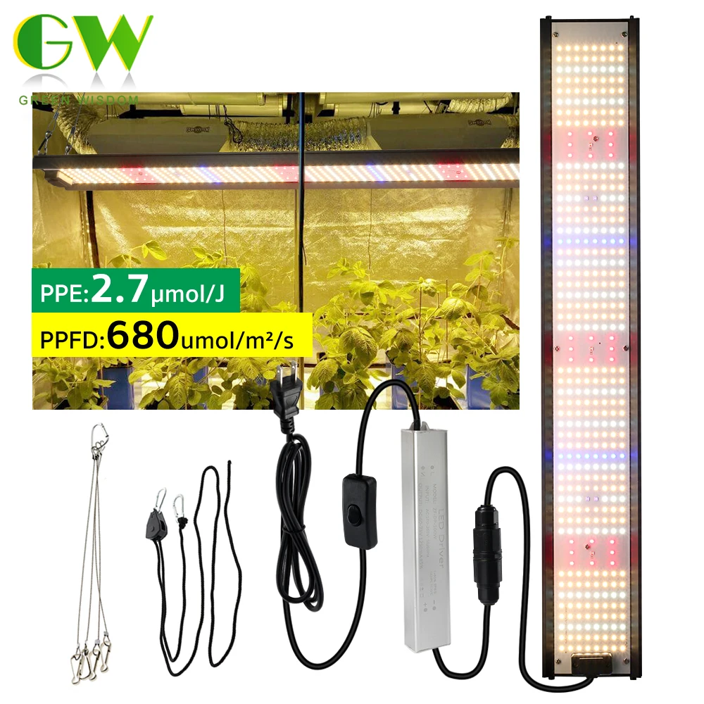 

85W Full Spectrum LED Grow Light LM281B with ON/OFF Switch Growing Phytolamp for Indoor Plants Greenhouse Veg Flower Seedling