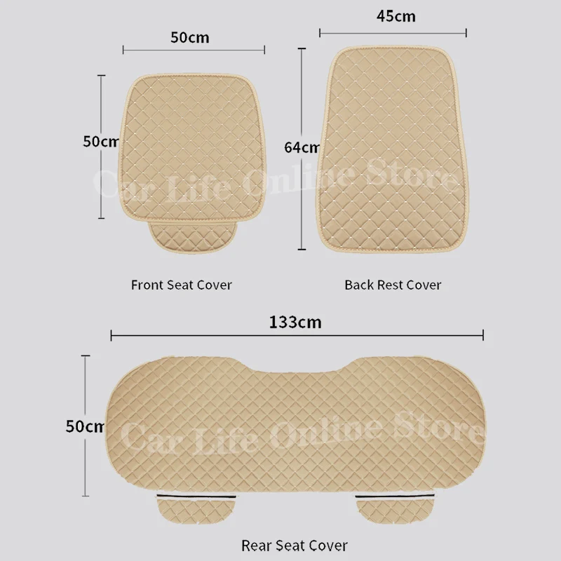 أربعة الموسم غطاء مقعد سيارة تتميز بكسوة جلدية مصنوعة من البولي يوريثين وسادة مقعد السيارات غطاء مقعد العالمي سيارة كرسي بطانة واقية حصيرة اكسسوارات السيارات