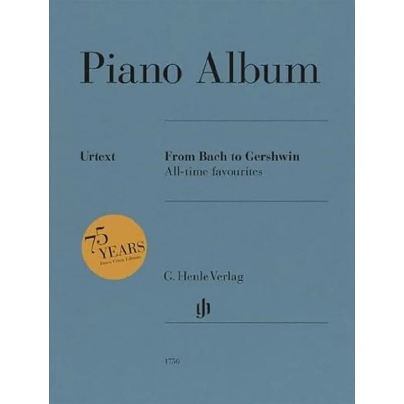 

HN1750 Henle Album From Bach To Gershwin G Henle Verlag G Henle Verlag 9790201817507 Book