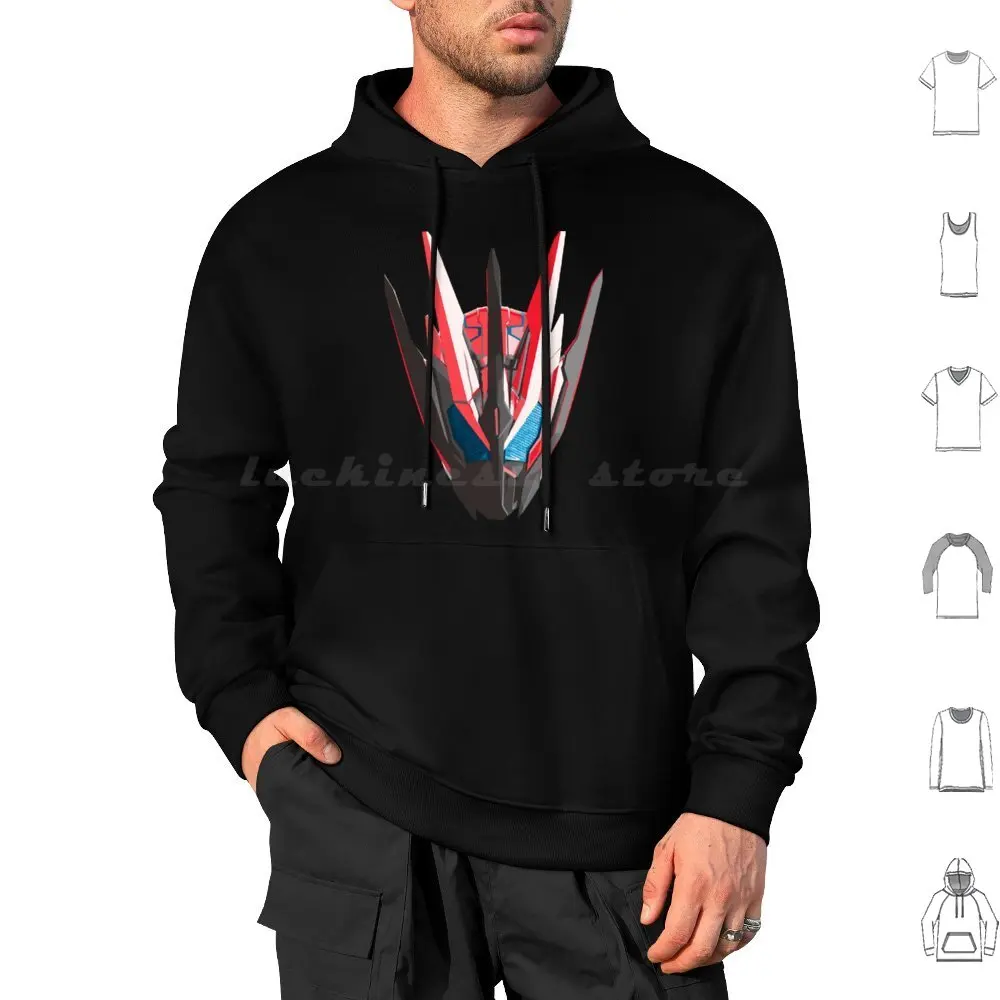 

Толстовка Thouser из хлопка с длинным рукавом Digitalart Japan Kamen Rider Masked Rider Popart Pop Art Tokusatsu Wpap Kamen Rider Zero