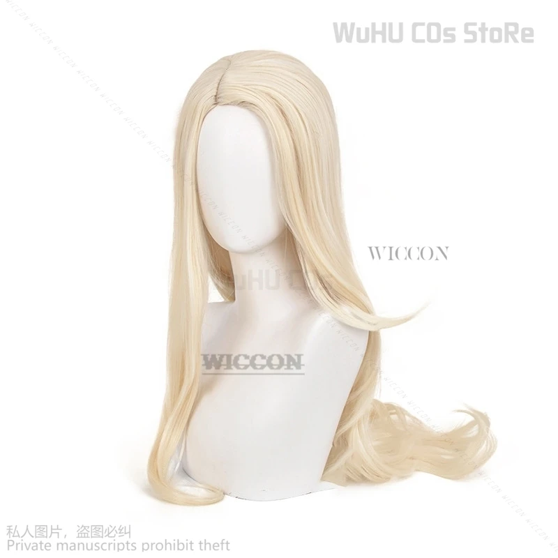 لوليتا شعر طويل زي تنكري ذهبي ، لعبة هوية V ، شعر طويل ، زي لوليتا ، حفلة عيد الميلاد لعب الأدوار ، ذكريات