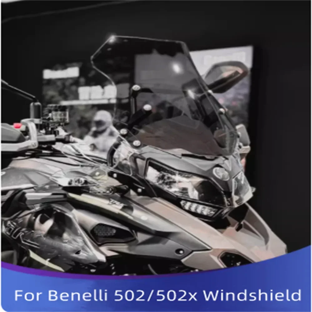 For Benelli Jinpeng TRK502/trk552/502x modified and increase in height  front windshield accessories