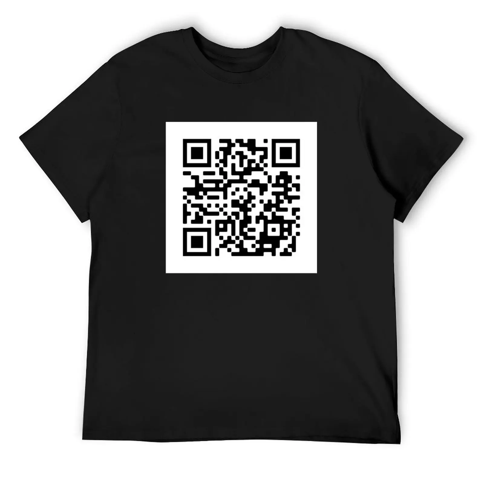 OVA Iggy Death Scene QR Code T-Shirt man clothes cheap stuff sweat anime mens plain t shirts