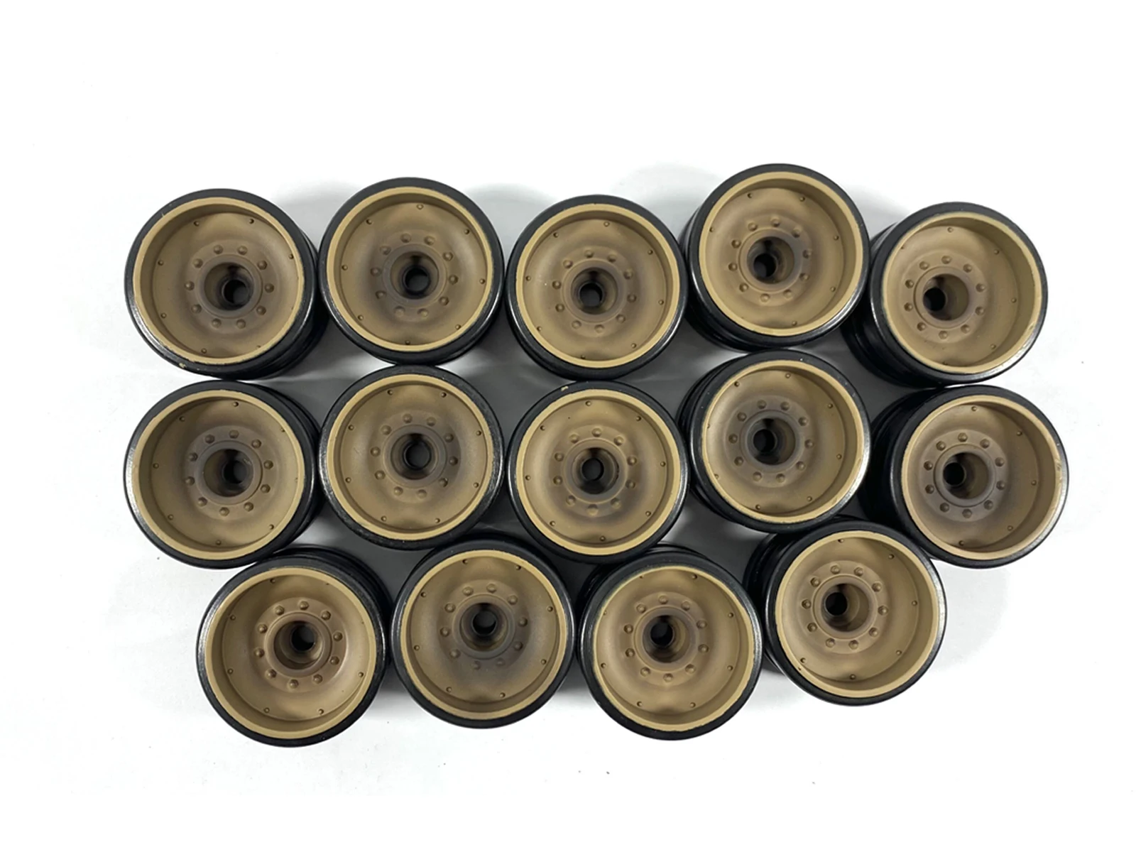 Heng Long 1/16 3918 American M1A2 Abrams RC Tank Replacement Parts Plastic Road Wheels Set