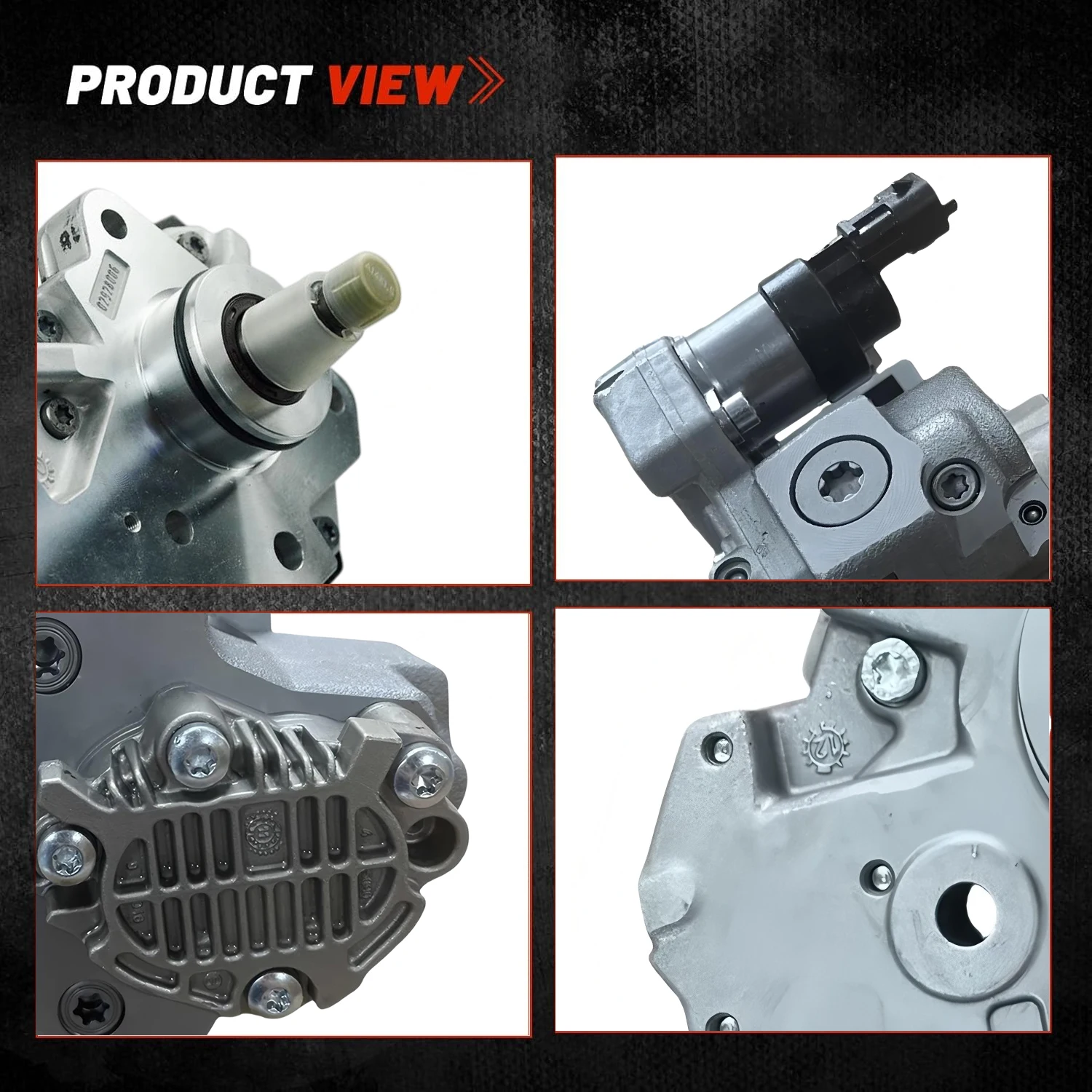 0445010034 35022087F 50I003444 مضخة وقود السكك الحديدية المشتركة عالية الجودة لمحرك كرايسلر فوييجر جيب شيروكي LDV ماكس 2.5D #4