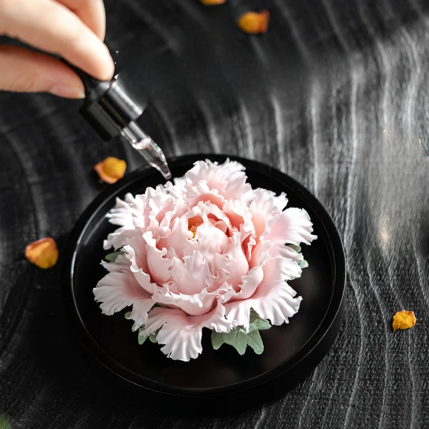 National Peony Non heritage Ceramic Aroma Diffuser Gift Set Practical High end Birthday Present