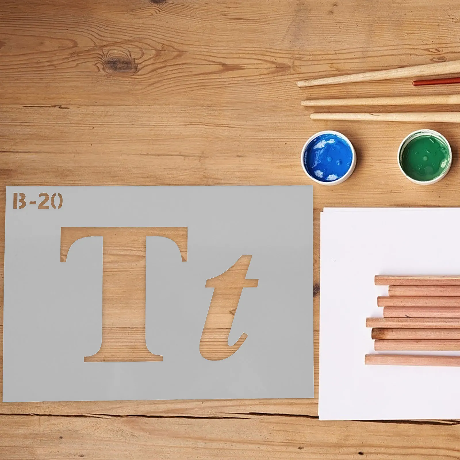 Modelli di lettere in PET Stencil riutilizzabili lavabili per pittura murale artigianale fai-da-te Spruzzo di decalcomanie per auto domestiche sicure