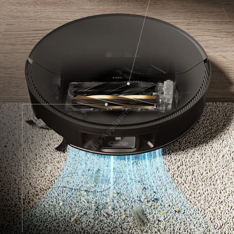 モップロボット プレミアムモデル 統合清掃機能 吸引・洗浄・こすり洗い機能 自動洗浄 床掃除機