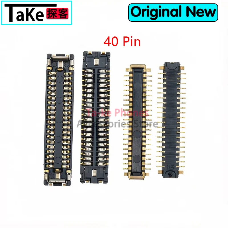 10-100Pcs for Samsung Galaxy A04 A045 A05 A055 Plug on Board 40Pin LCD Display Screen Connector MainBoard FPC