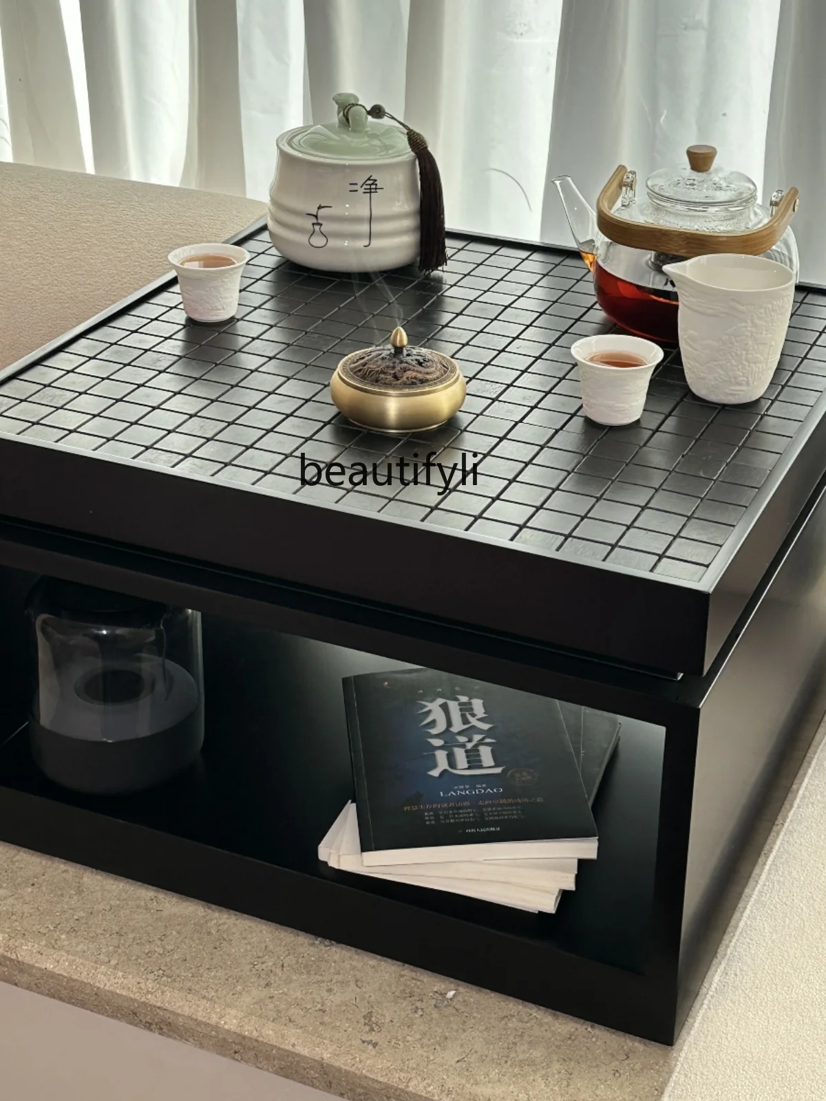 Bay Window Table Balcony Zen Small Low Table Kang Table Tatami Window Sill