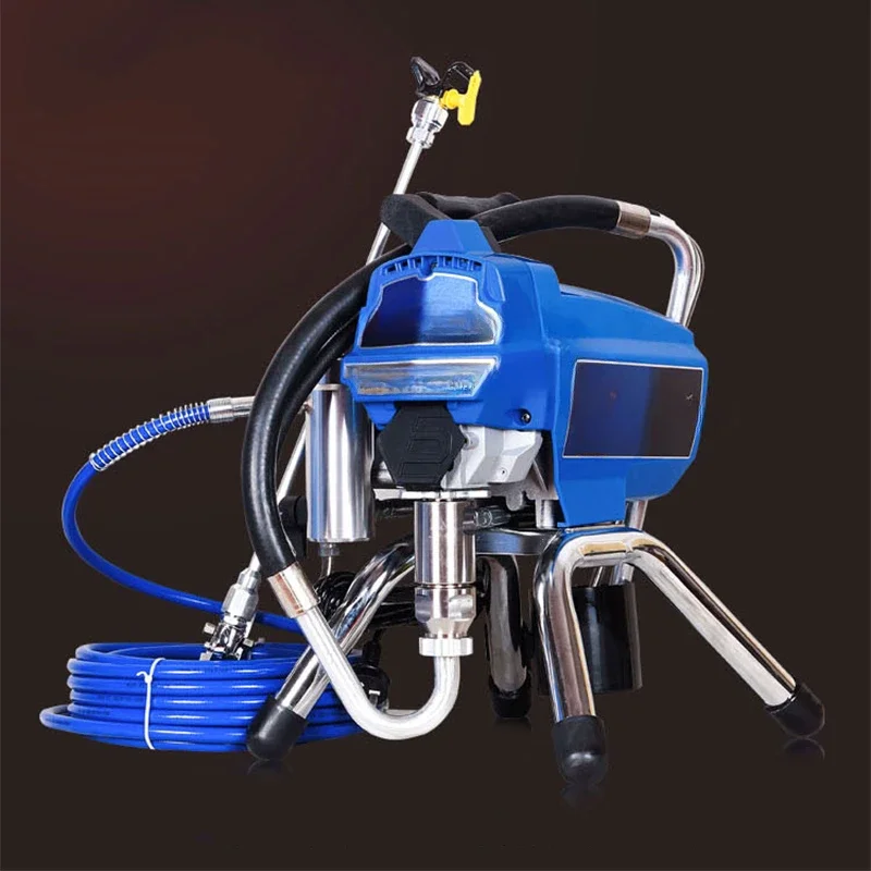 Hot sales495 Brushless High Pressure Airless Spraying Machine 2500W Home Decoration Wall Coating Paint Spraying Machine 2.5L/min