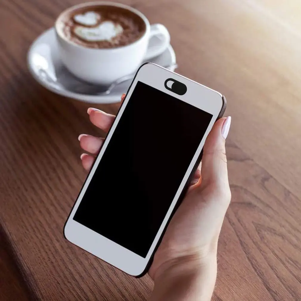 شكل بيضاوي غطاء كاميرا الويب ، المنزلق المغناطيس ، غطاء كاميرا بلاستيكية لأجهزة الكمبيوتر المحمول على شبكة الإنترنت الكمبيوتر اللوحي الخصوصية ، 3 قطعة لكل مجموعة