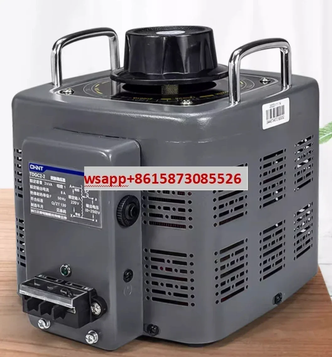 

Voltage Regulator TDGC2-2KW1KW3KW5KW Single phase AC Contact Voltage Regulator 500W 1KVA