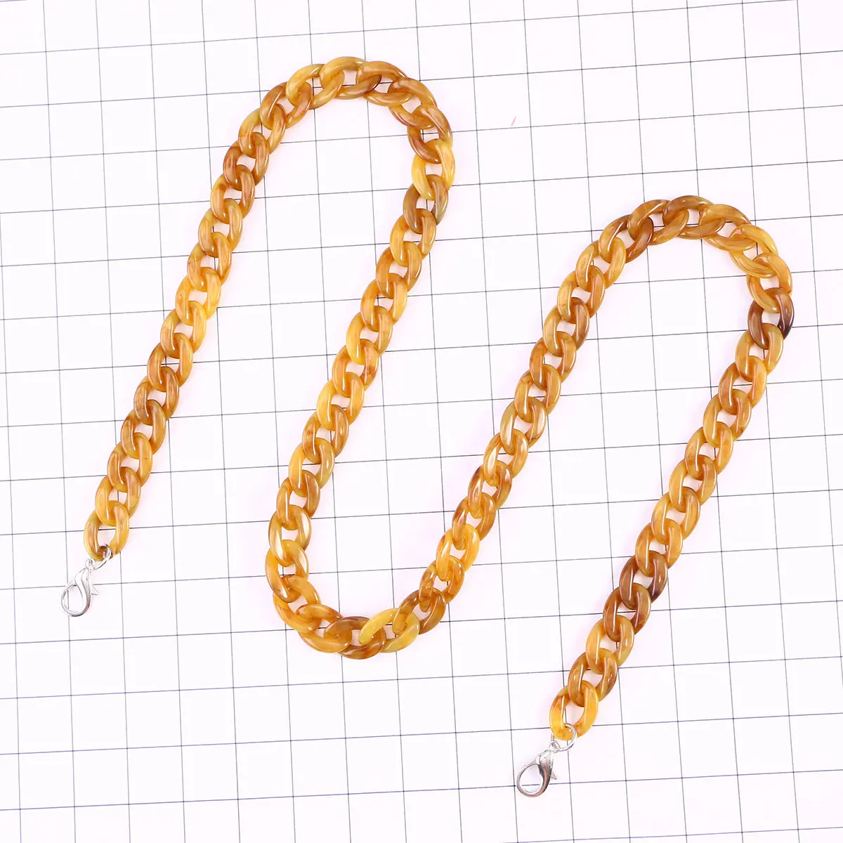 60Cm Large Fishbone Resin Bag Chain Replacement Strap for Women Handbags Crossbody Purses Evening Wedding Travel Accessories Bag