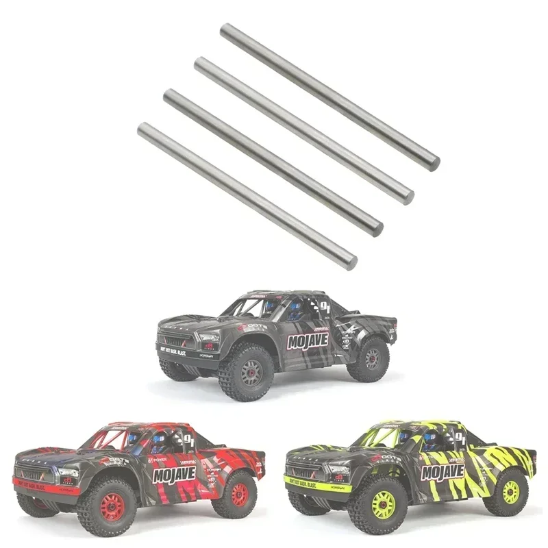 4 Uds pasador de bisagra inferior 4X67,5 Mm ARAC5032 para ARRMA 6S 1/7 infracción ilimitada 1/8 Typhon Kraton RC piezas de coche