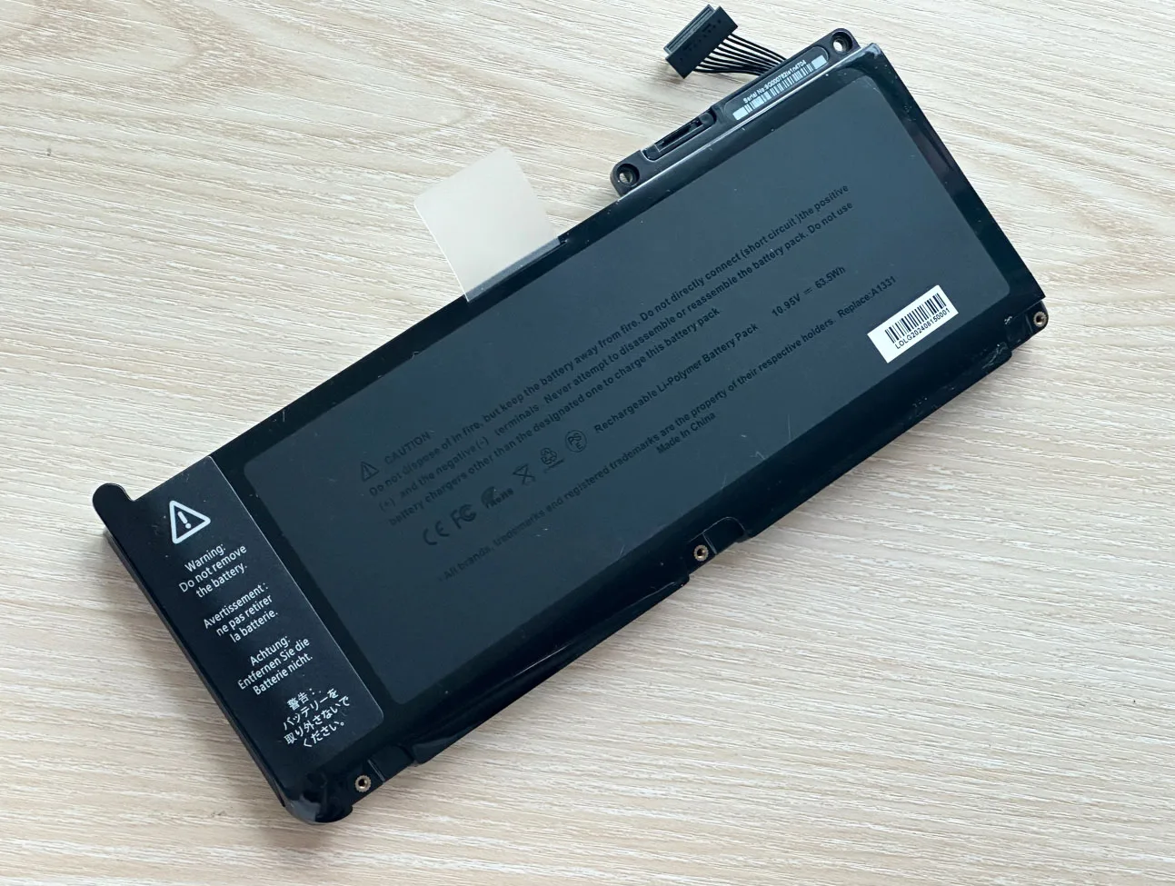 Laptop Bateria For Apple MacBook Pro 13  MC207LL/A MacBook6,1(Late 2009) MC516LL/A MacBook7,1 (Mid-2010) A1342 A1331 battery