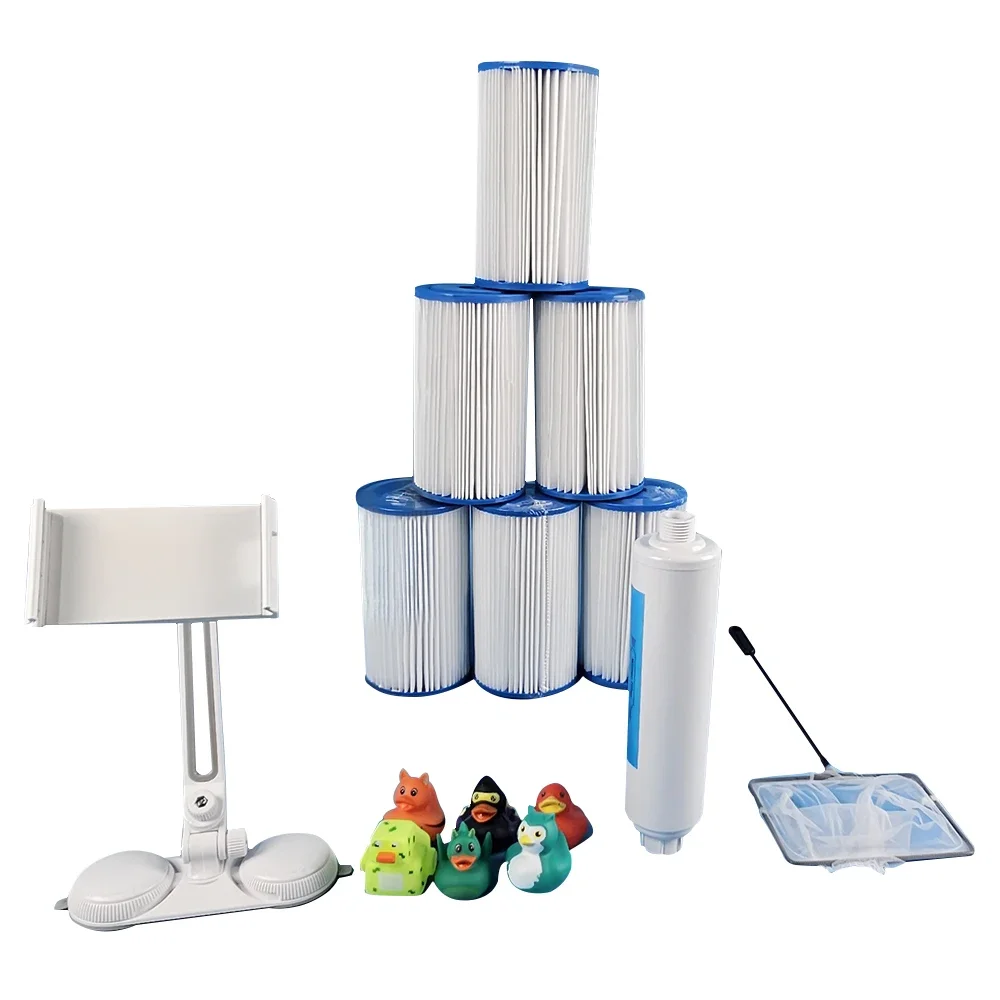2026 Icegalax Ice Bath Cold Plunge Addition Set Replacement Accessories for All in One Cold Plunge Tub