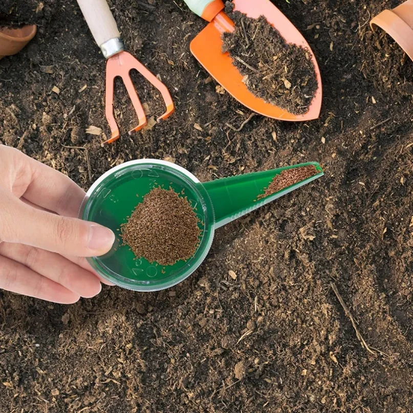 Multifunction Seeding Dispenser Tools Adapting to Various Sizes of Seeds Plant Seed Sower Plant Seeder Garden