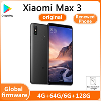 Renewed Phone Xiaomi Max 3 4G LTE GSM unlock 6.9 \