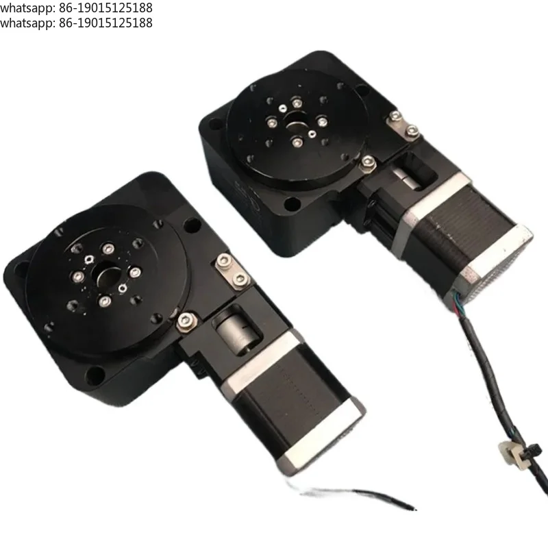 42-Step Electric Rotary Table-70mm Desktop Turntable with 360° Stepper Motor Control
