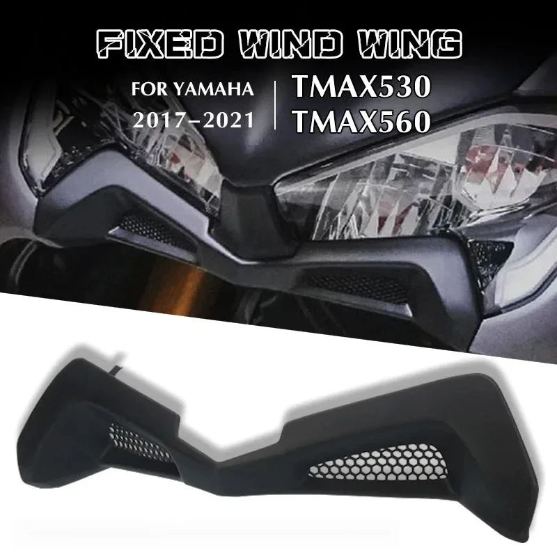 

Motorcycle Front Fairing Winglets Aerodynamic Wing Shell Cover Protection Guards Kit For YAMAHA T-MAX 530 560 TMAX 530 560