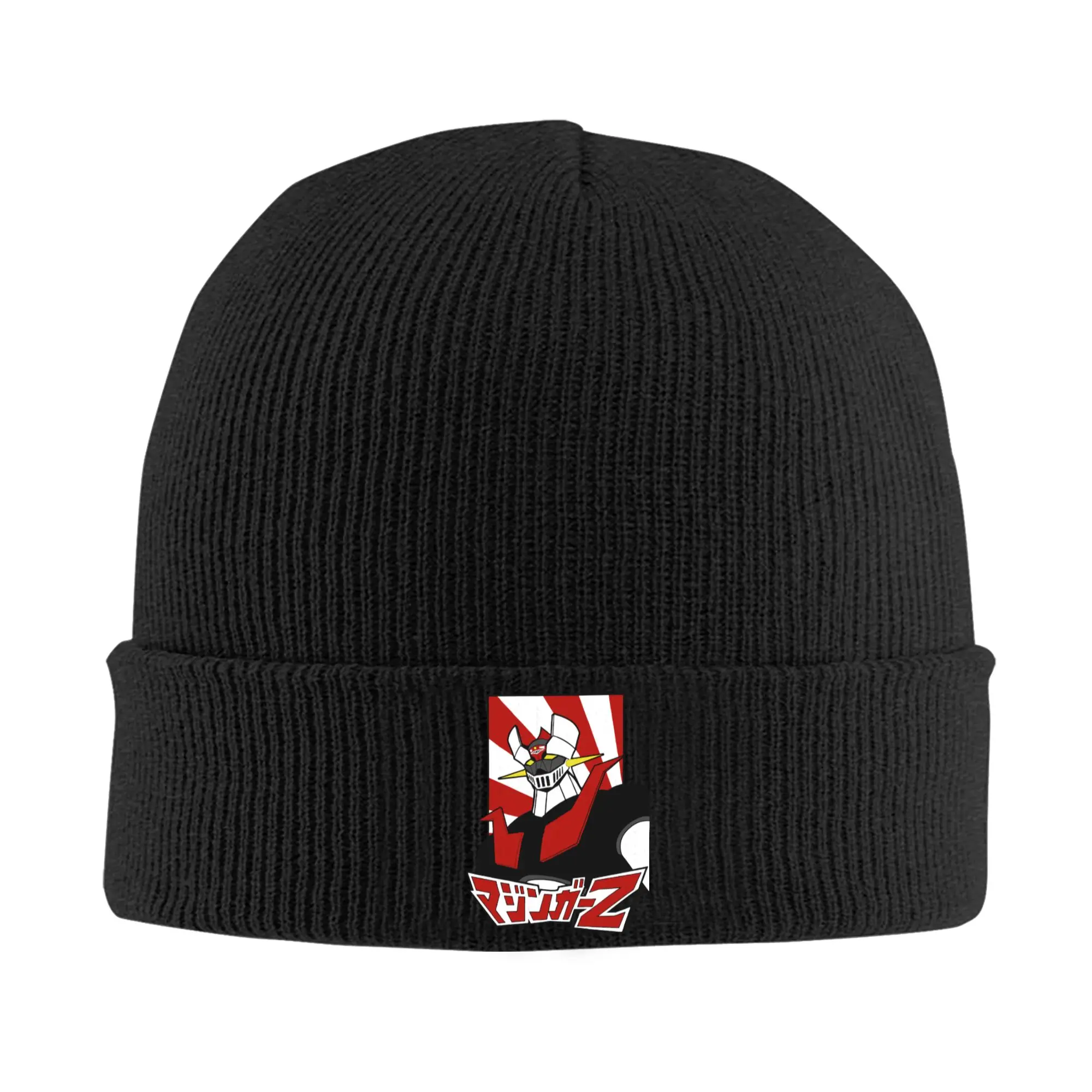 Mazinger Z Manga Hat Autumn Winter Skullies Beanies New Robot Caps Men Women Acrylic Knitted Hat
