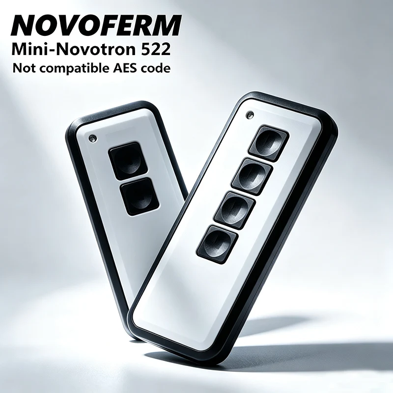 NOVOFERM Remote Control MINI-NOVOTRON 522 524 502 MAX43-2 504 MAX43-4 512 MIX 43-2 MNHS433-02 MNHS433-04 Gate Remote Control