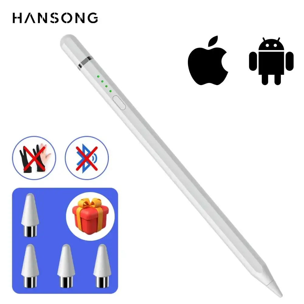 

Wireless Charging Stylus for IPad 11th A16 Pro Air 13 11 M3 M2 M4 2025 12.9 " 9 8 7 6 5 4 10Th Mini 7 6 Tablet Stylus Touch Pen