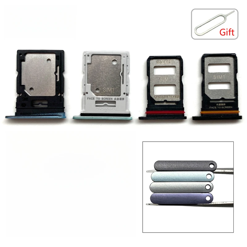 For Xiaoomi Redmi Note 14 4G 5G Pro Plus SIM Card Tray chip slot drawer Holder Adapter Accessories Repair Parts