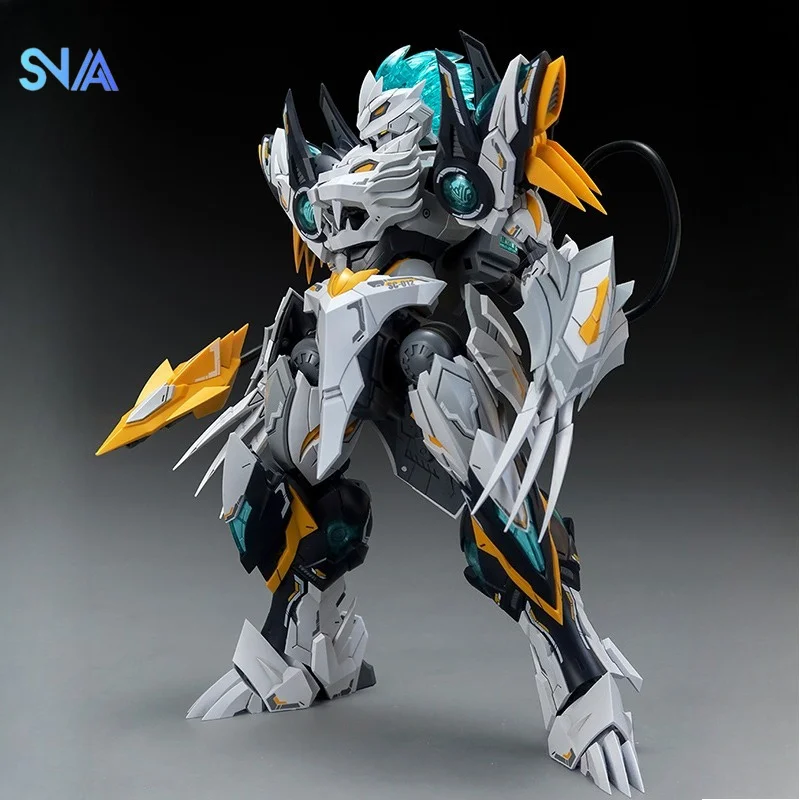 NEW Snaa 1/144 SC-012 RAMPAGE LION-BEDIVERE Figure The Round Table Knights Figurine Model Pvc Statue Collection GiftToy Original