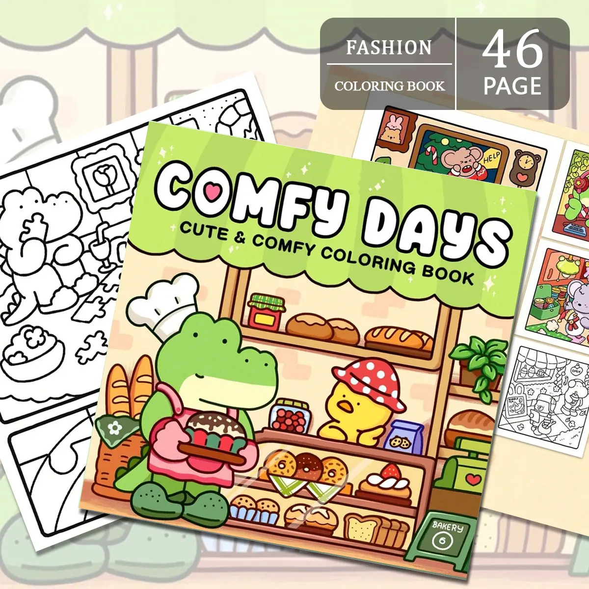 Libro para colorear "Warm Friends": relajarse y explorar sus amigos cálidos. Es una forma ideal para relajarse y mostrar tus talentos artísticos.