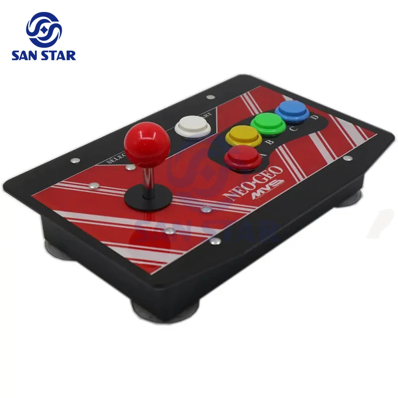 RAC-J200S Neo Geo Arcade Joystick Fight Stick 15 Pin 6 Button 3