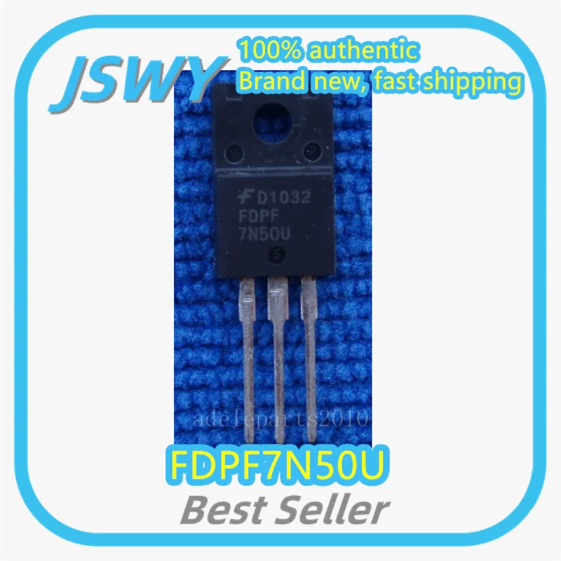 

(10/50pcs) FDPF7N50U FDPF7N50 Silk-Screen 7N50U TO-220F MOSFET Original Fast Shipping