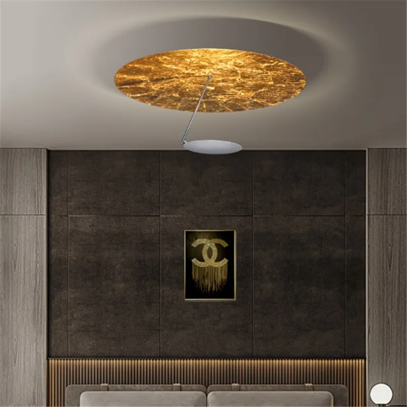 

Smith Lederam Ceiling Lamp Post modern creative chrome light living room Art lighting hotel restaurant kitchen design light