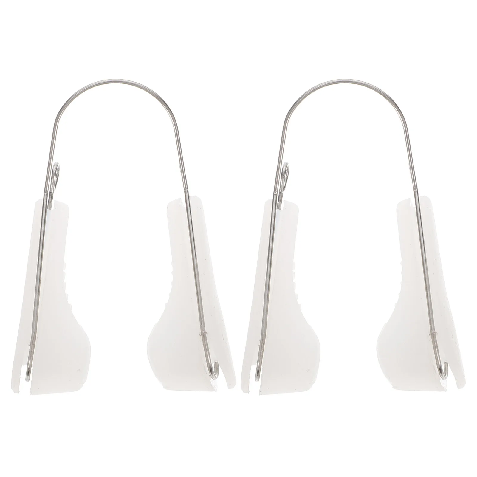 

2pcs Silicone Lifting Clip Comfortable Nose Bridge Enhancer Portable Face Beauty Tool Nasal Device Nose Slimming