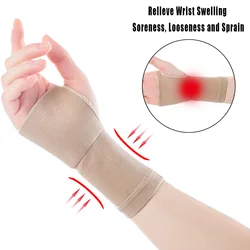 2 Pcs/Pair Medical Compression Arthritis Gloves Stretch Mens Womens Gym Workout Fingerless Gloves Pain Relief Palm Wrist Guards